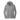 A gray hoodie with a hood, featuring an embroidered image of a golfer with a putter