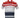 Autumn Red Block Stripe Polo