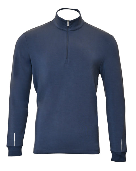 Classic Navy 1/4 Zip Polo – Nicklaus Online Store