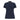 Women's Classic Navy Solid Zip Polo