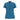 Women's Dim Blue Solid Zip Polo