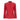 Women's Autumn Red Solid Polo