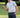 Bright White Lattice Print Polo