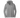 A gray hoodie with a hood, featuring an embroidered image of a golfer with a putter