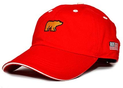 Jack Nicklaus Golden Bear Hat - Patriot Series (Red)