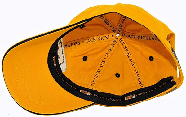 Jack Nicklaus Golden Bear Golf Hat (Yellow)